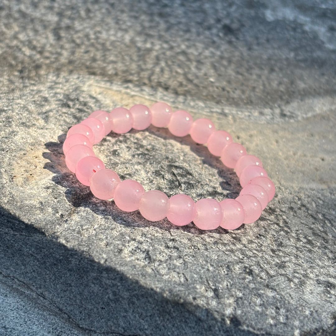 Sutr Rose Quartz 7mm Bead Bracelet by Athah