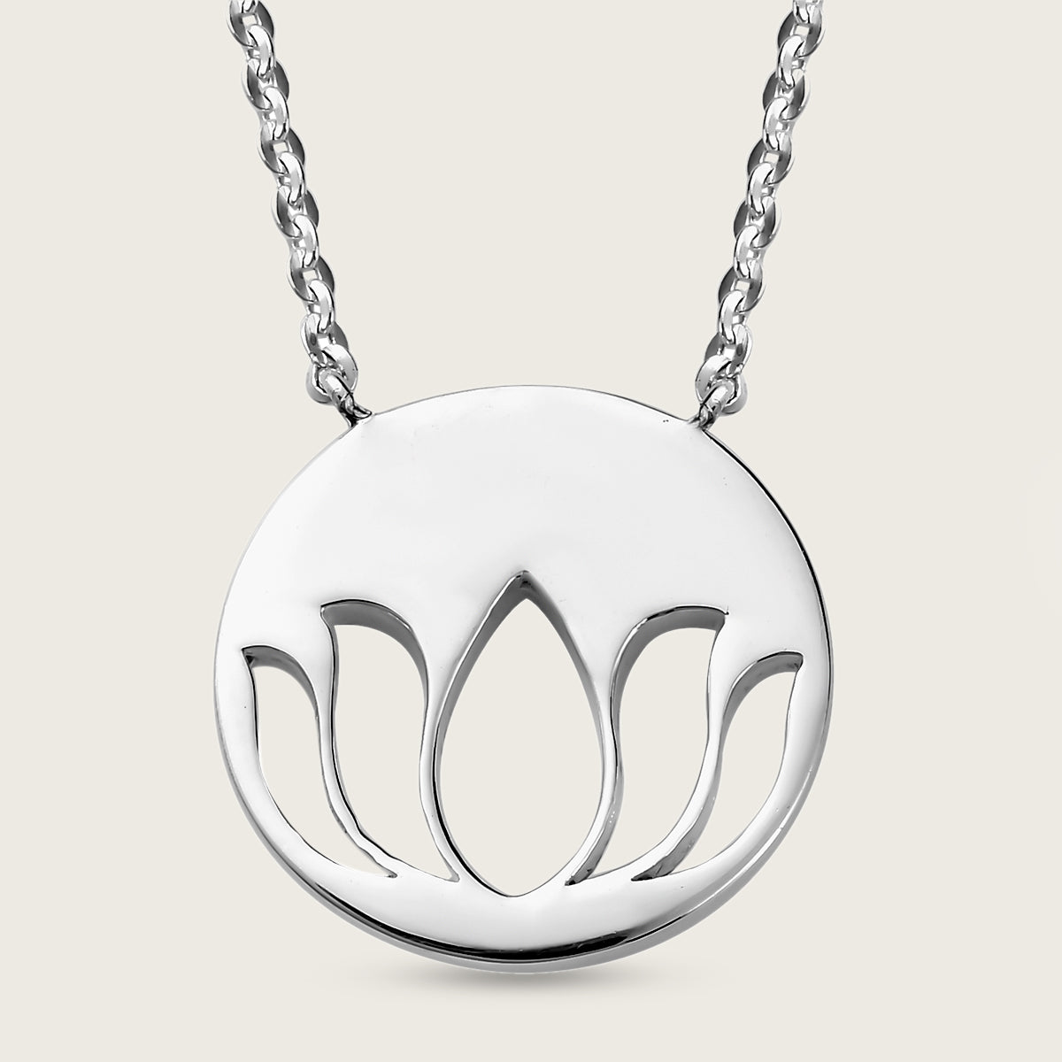 Athah Mystic Lotus Pendant with Chain