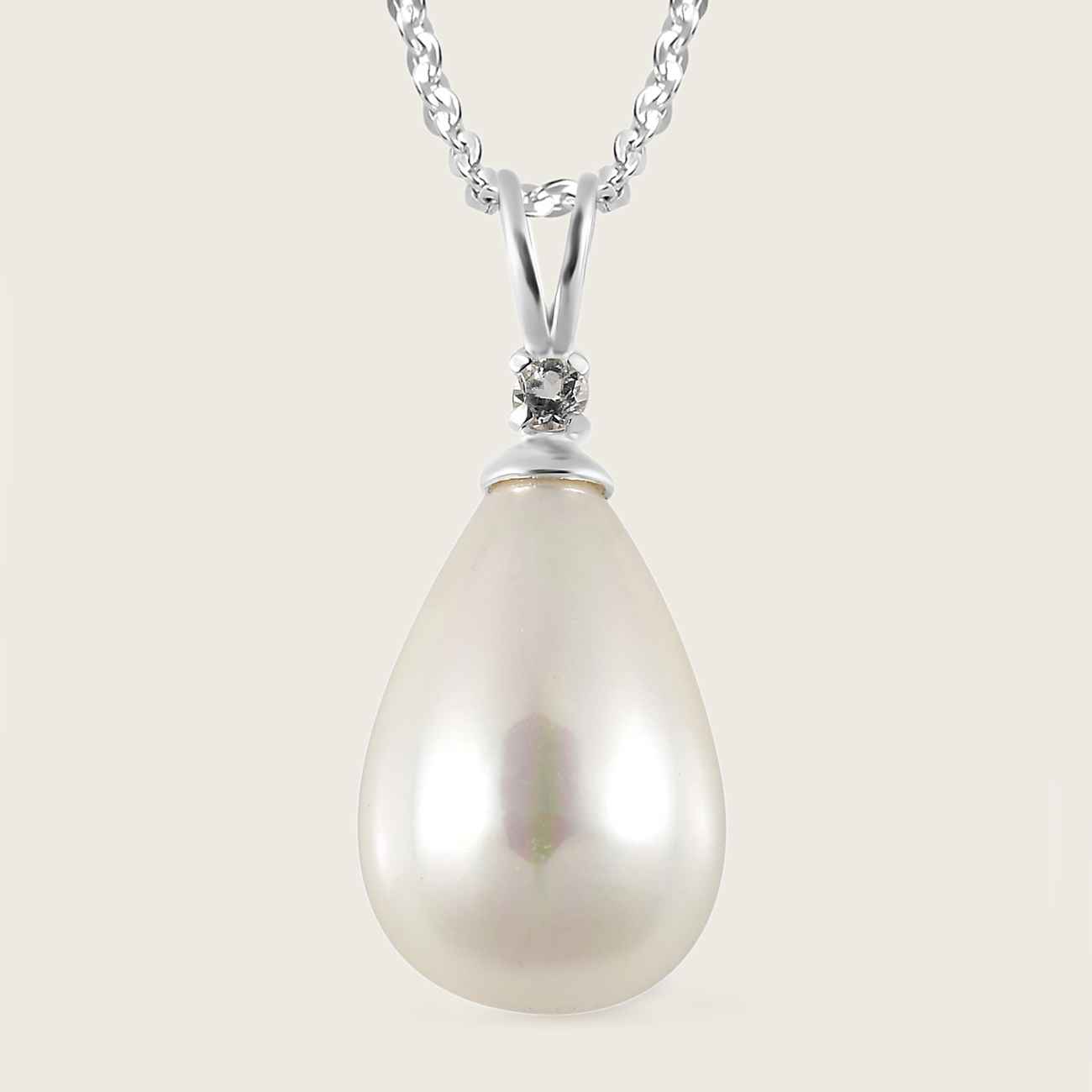 Pearl 925 Silver Drop Pendant