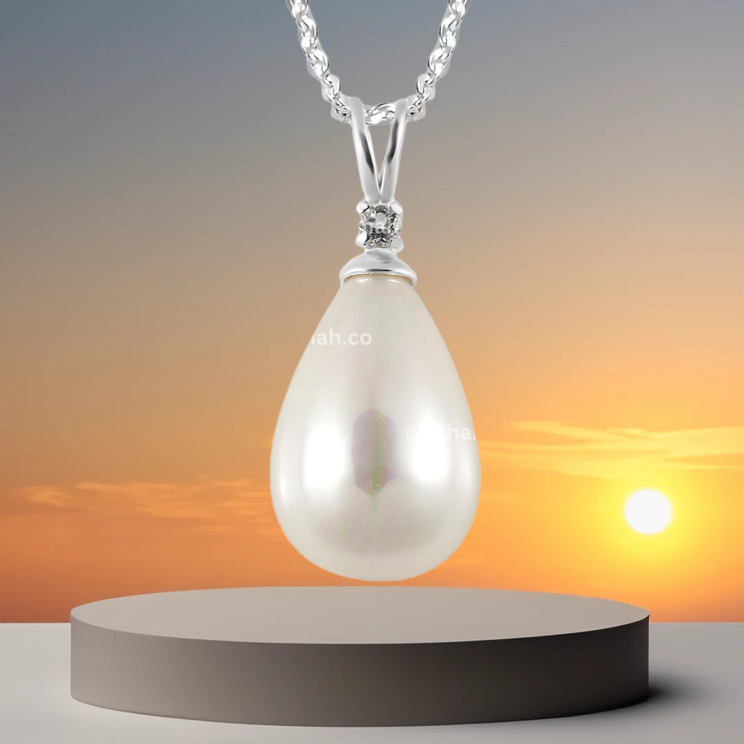 Drop Single Pearl Pendant