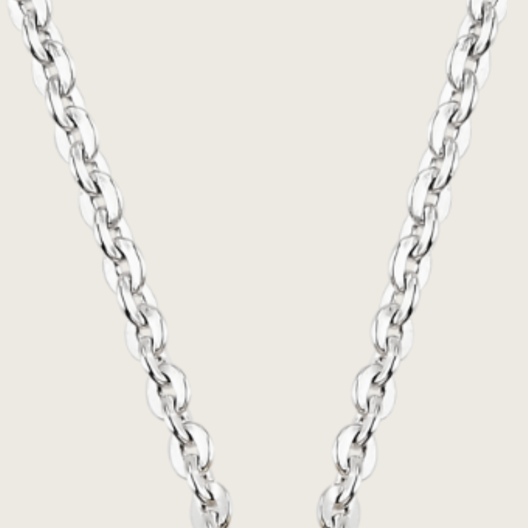 Pure 925 Sterling Silver Diamond Cut Adjustable Chain by Athah